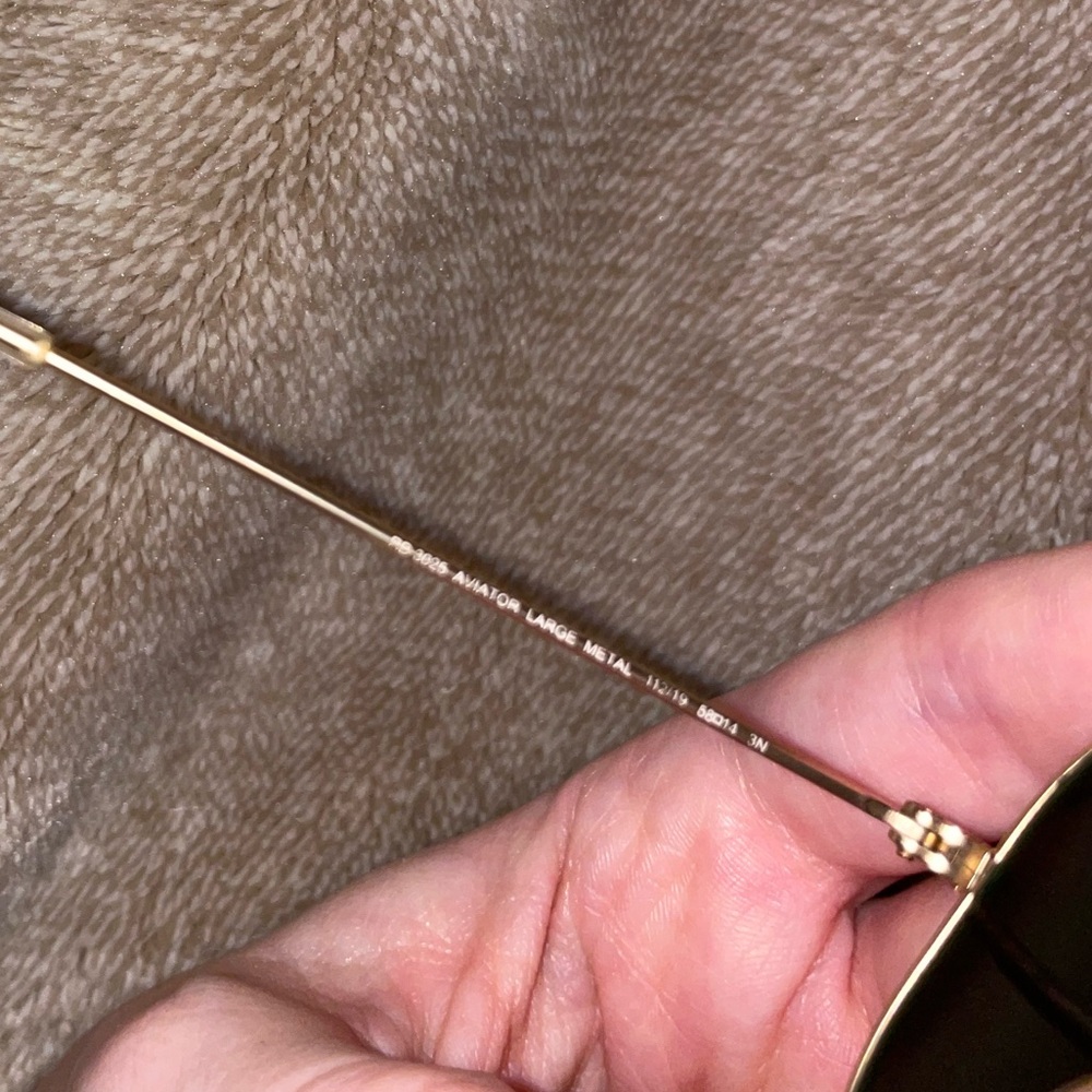 RB3025 Ray-Ban Aviator Sunglasses - Picture 12 of 13